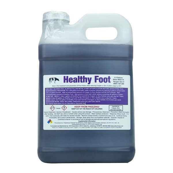 Healthy Foot solution for footbath 2.5 gal