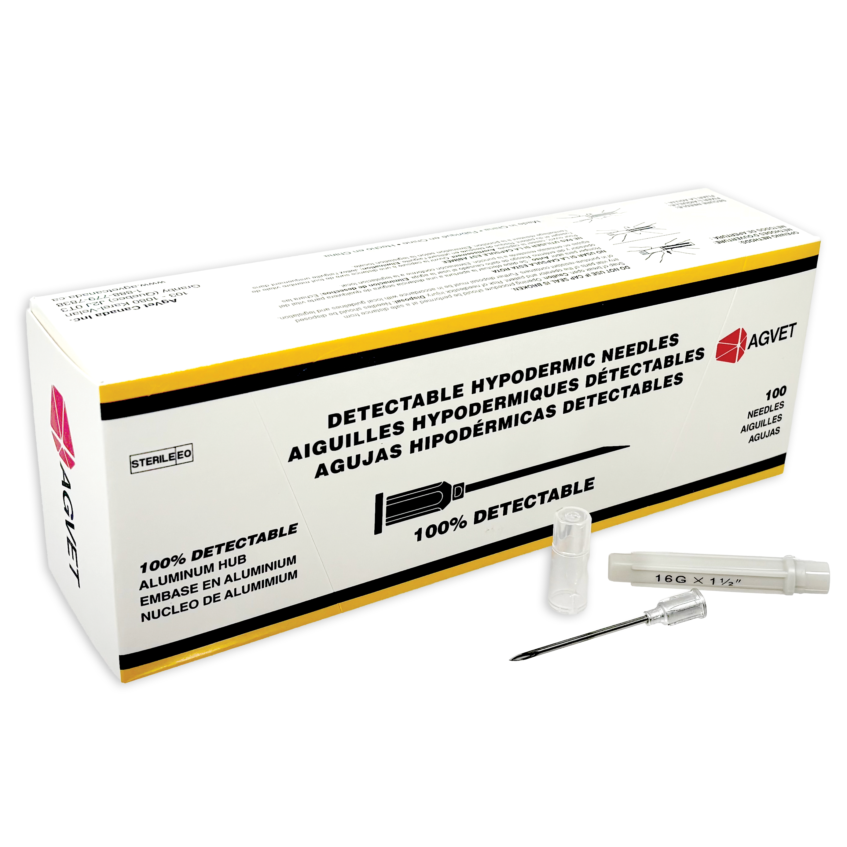Detectable Needles
