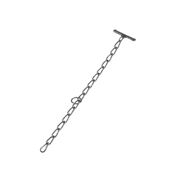 Chaîne de suspension 75 cm / 4 mm avec virole