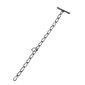 Chaîne de suspension 75 cm / 4 mm avec virole