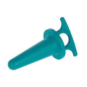 Milking Blind Plug Conical Aquamarine