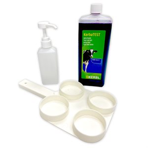 Milking Test Kit: Kerbatest 1L + Paddle + Dispenser