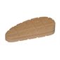 Bloc bois franc cunéiforme rayures croisées, XL