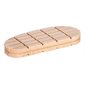 Bloc bois franc mince rayures croisées, XL