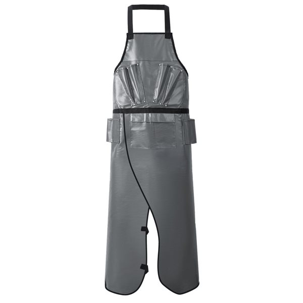 Tablier de parage avec ouverture au niveau des jambes 128 cm
