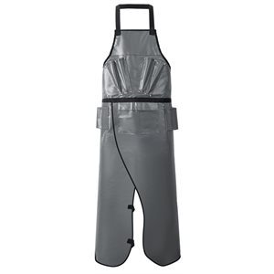 Tablier de parage avec ouverture au niveau des jambes 128 cm