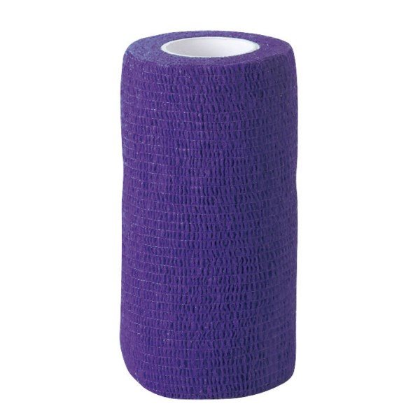 Bandages cohésifs EquiLastic 4'' violet, bte / 12