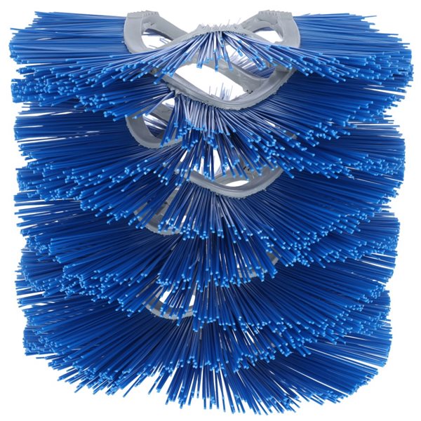 Brush Rings for Post Scrubber Maxi, Blue, 8 / pack