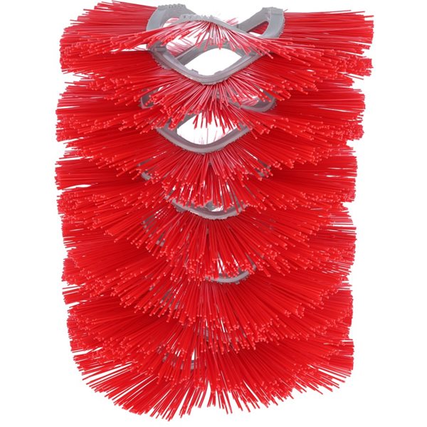Brush Rings for Post Scrubber Maxi, Red, 11 / pack