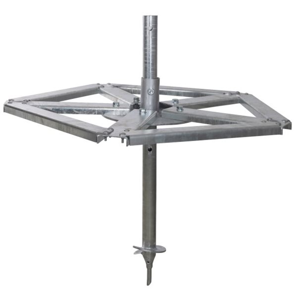 Ground Anchor Set for HAPPYCOW Post Scrubber