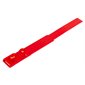 Chevillière plastique Euro, vierge, rouge