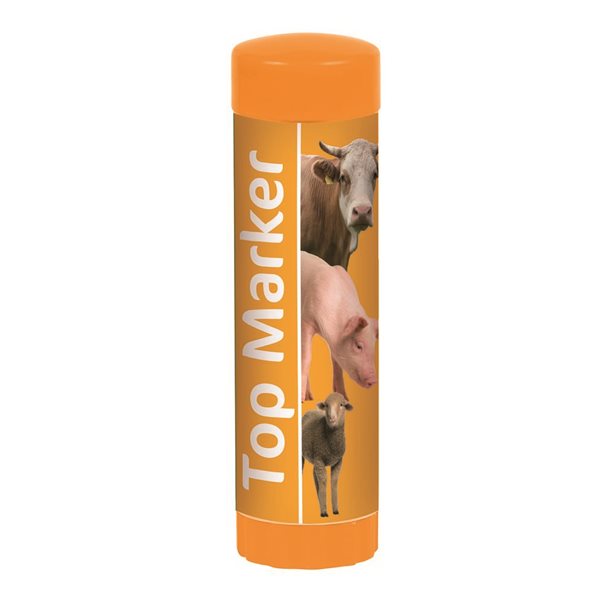 Top Marker Marking Stick, Orange, box / 10