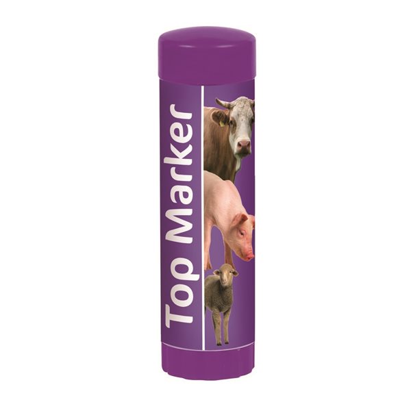 Crayon marqueur Top Marker, violet, bte / 10