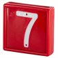 Numbering Block Standard, Red, # 7
