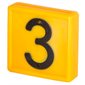 Numbering Block Standard, Yellow, # 3