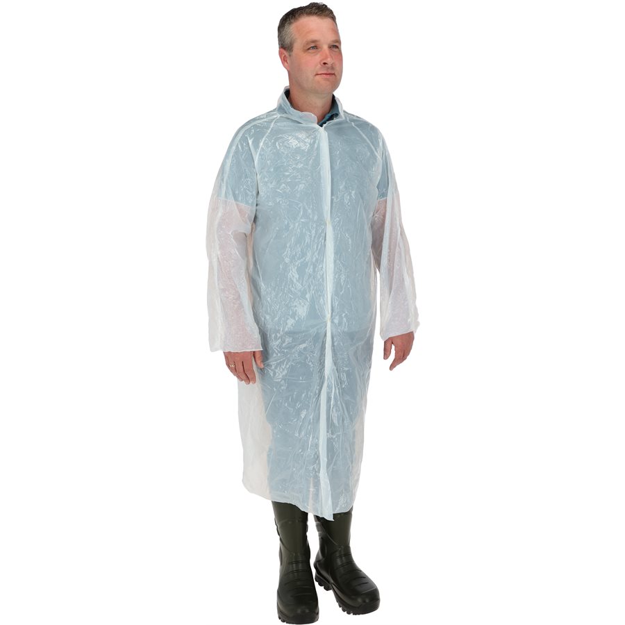 Disposable visitor's coat 120 cm