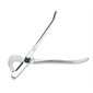 Pince à castrer acier inxydable droite 19 cm