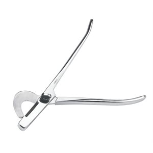 Castration Forceps Stainless Steel Straight, 19 cm