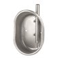 Abreuvoir inox pour porcs d'engraissement (19 x 27 x 11 cm)