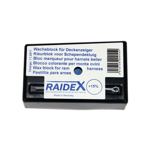 Bloc marqueur Raidex, bleu