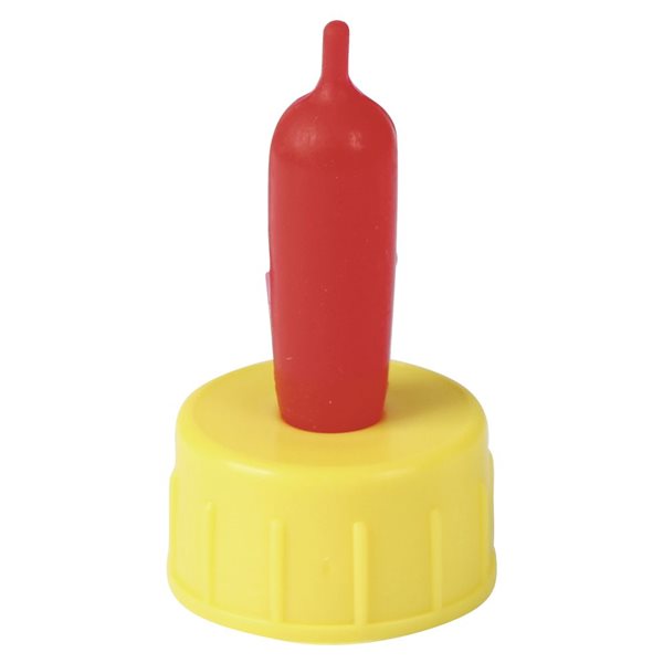 Red Screw-On Teat Pritchard Style, pk / 5