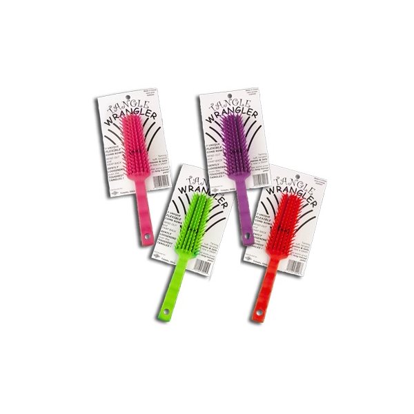 Flexible 7-Row Detangling Brush
