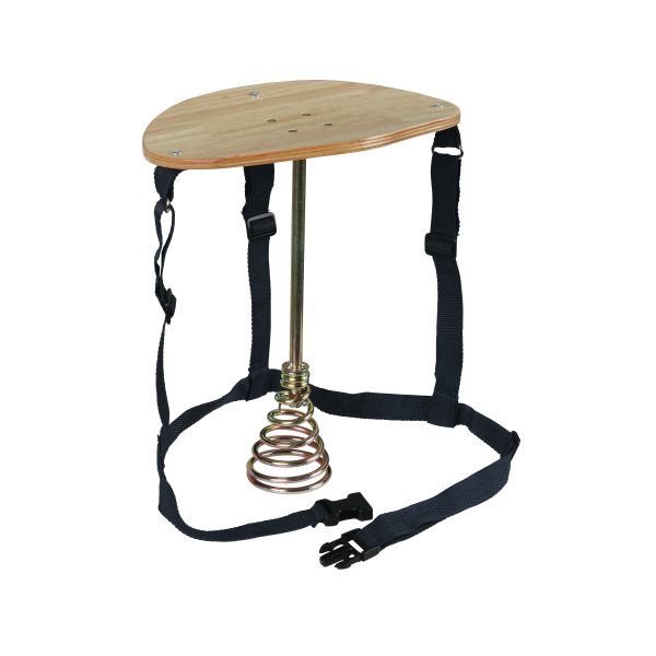 Siège de traite en bois