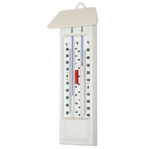 Minimum / Maximum Thermometer ºC / ºF Mercury-Free
