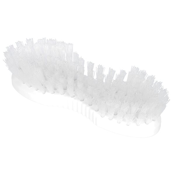 Brosse de laiterie blanche 19 cm