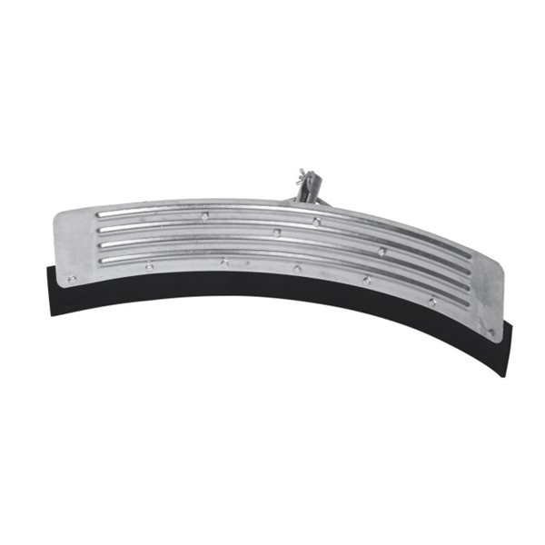 Slurry Pusher Half Round Galvanized Steel, 66 cm
