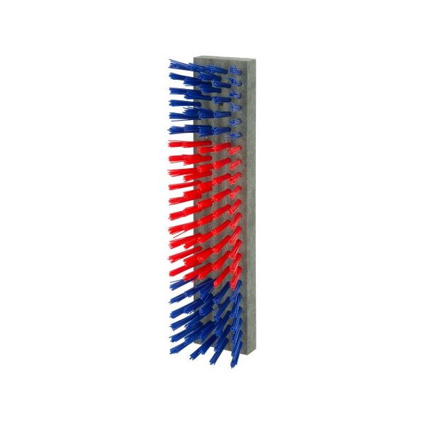 Brosse de rechange, bleu & rouge