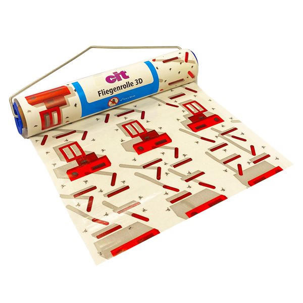 CIT Rouleau 3D attrape-mouches, 30 cm x 9 m