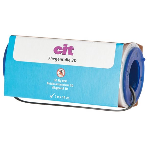 CIT Rouleau 3D attrape-mouches, 10 cm x 7 m