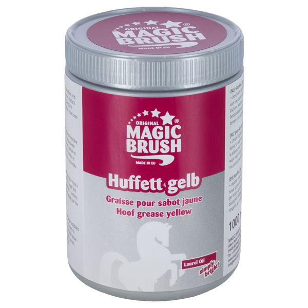MagicBrush Graisse pour sabot jaune, 1000 ml