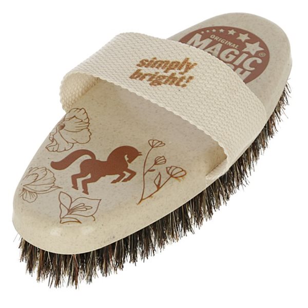 MagicBrush brosse à sangle poils naturels 14 cm x 7 cm