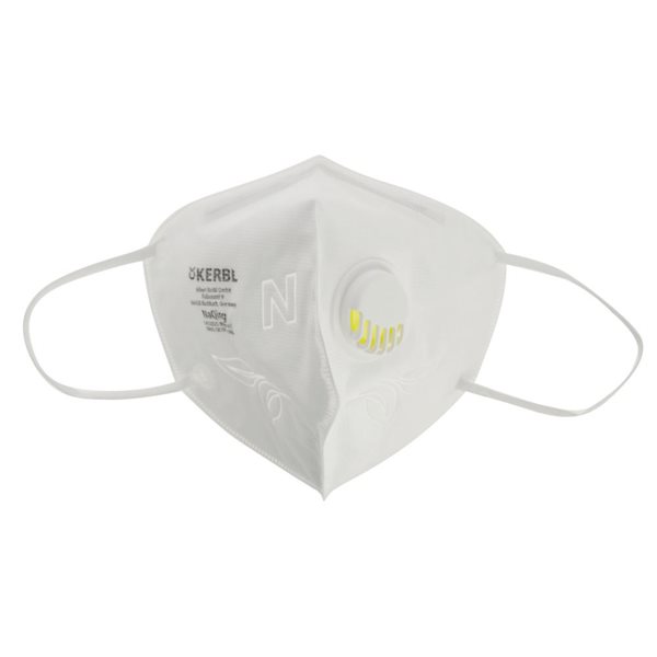Respirator Mask KN95 with valve pk / 5