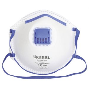 Dust Mask FFP2 NR D with Valve, pk / 10