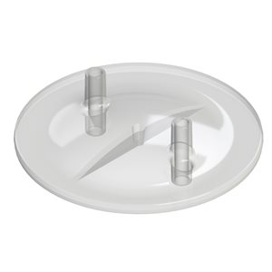 Milking Pail Lid Flat DI 13 mm + DA 17 mm