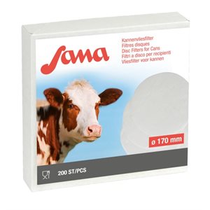 Sana Disc Filters Premium 170 mm - pk / 200 pcs