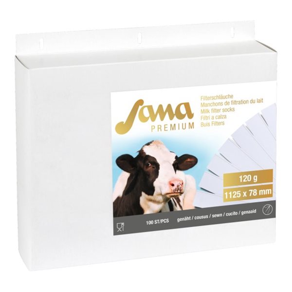 Sana Filtres chaussette Premium 120g / m²1125x78mm, emb / 100
