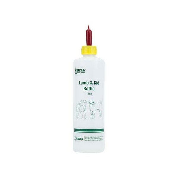 Biberon à agneau avec tétine IDEAL rouge, 500 ml