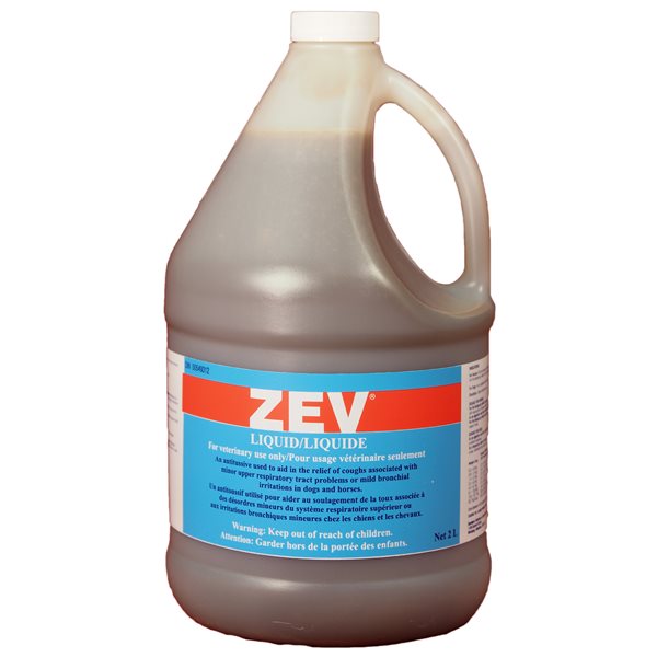 Antitussif ZEV pour chiens et chevaux, 2 L