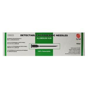 SyrVet / AGVET Detectable Needles "Aluminum hub"
