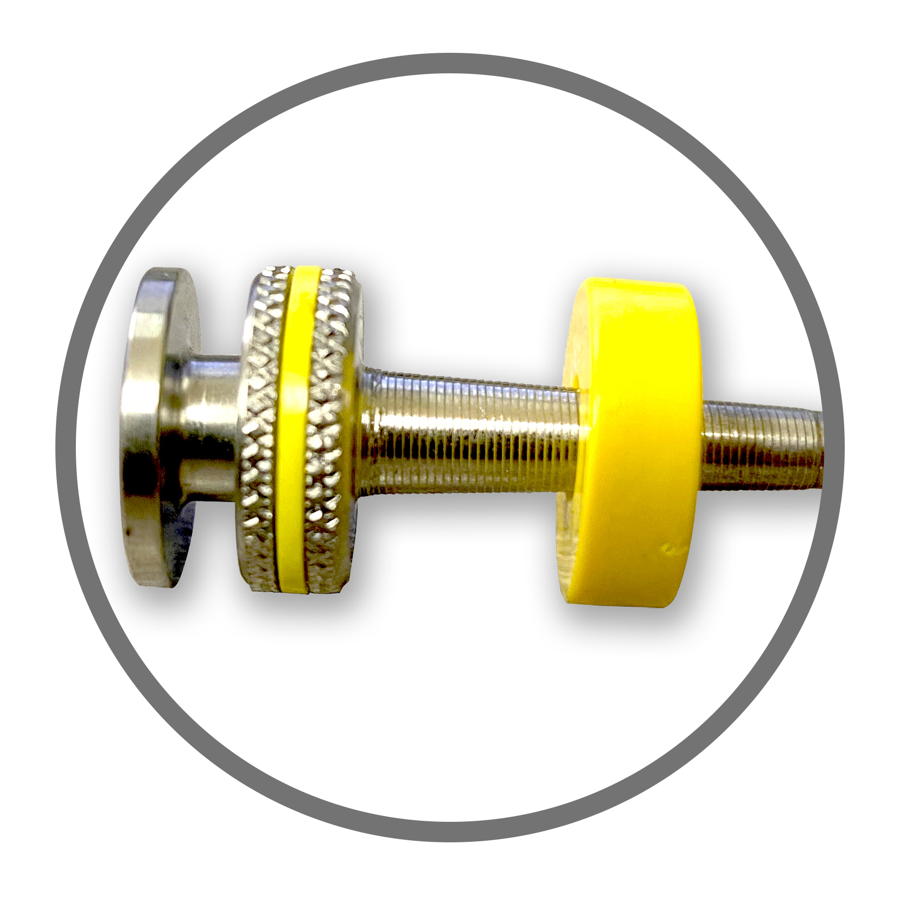 Retainer Ring Yellow, pk / 5