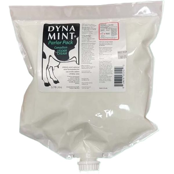 Crème à pis Dynamint sac suspendu, 3.78 L