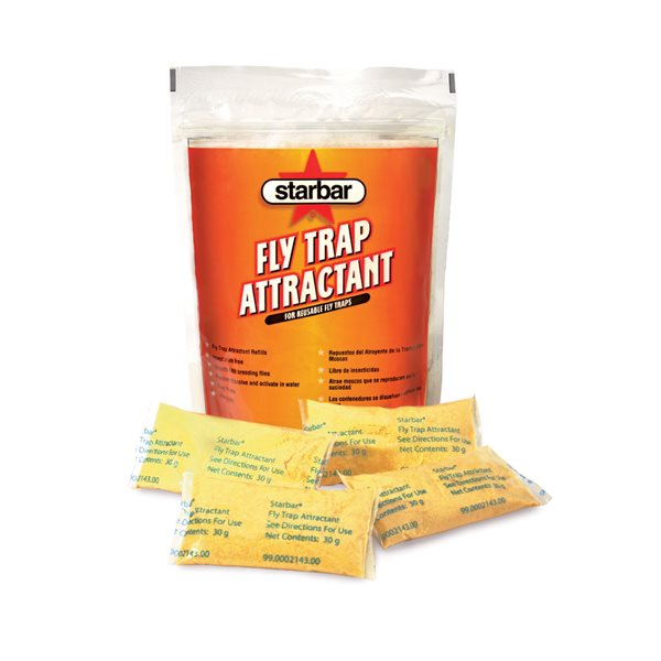 Starbar attractant pour les pièges réutilisables 8 x 30 g
