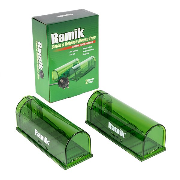 RAMIK Catch & Release Mouse Trap, pk / 2