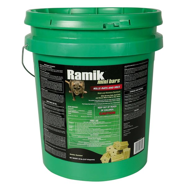 RAMIK Anti-rongeurs blocs, emb / 320 x 28.3 g