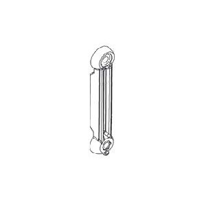 Bras d'extention 3" (75 mm) pour valves JOBE Rojo