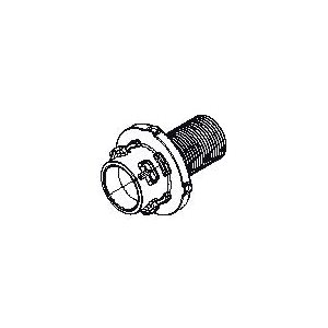 Embout long detachable 1" x 2" npt